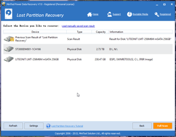 MiniTool Power Data Recovery Free Edition screenshot 4