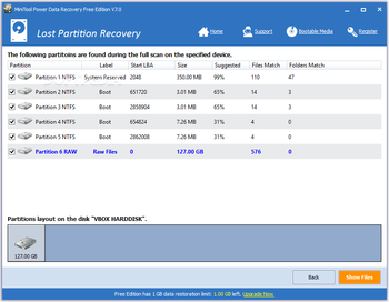 MiniTool Power Data Recovery Free Edition screenshot 5