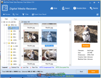 MiniTool Power Data Recovery Free screenshot