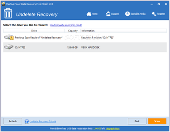 MiniTool Power Data Recovery screenshot 2