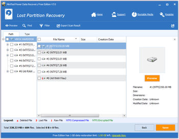 MiniTool Power Data Recovery screenshot 4