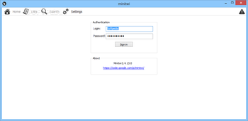 minitwi screenshot