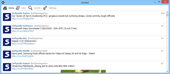 minitwi screenshot 2