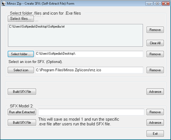Minos Zip screenshot 2