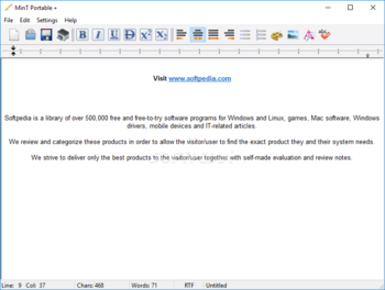 MinT Portable+ screenshot