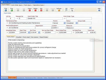 Mipsis Maintenance Management Software screenshot 3