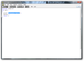 Miracle C screenshot