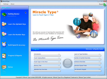 Miracle Type screenshot