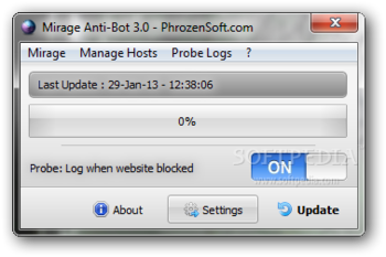 Mirage Anti-Bot screenshot
