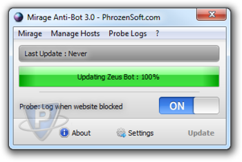 Mirage Anti-Bot screenshot
