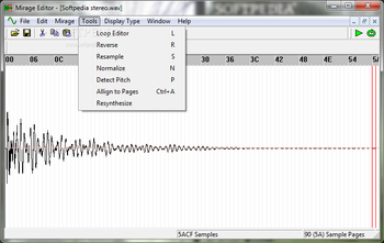 Mirage Editor screenshot 3