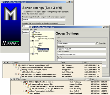 MiraMail screenshot 2