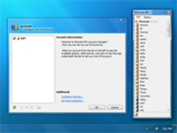 Miranda IM Portable screenshot