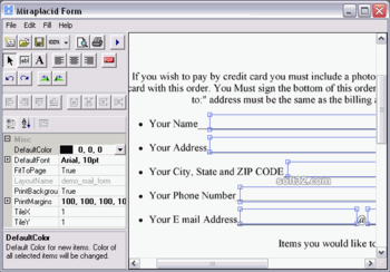 Miraplacid Form Professional screenshot 3