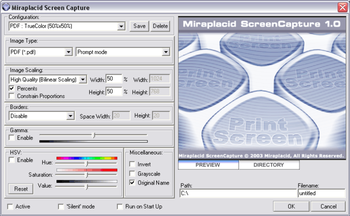 Miraplacid Screen Capture screenshot