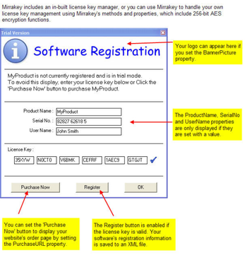 Mirrakey License Key Generator screenshot