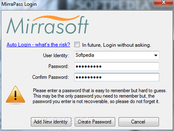 Mirrapass Login and Password Manager screenshot 2