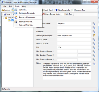 Mirrapass Login and Password Manager screenshot 6