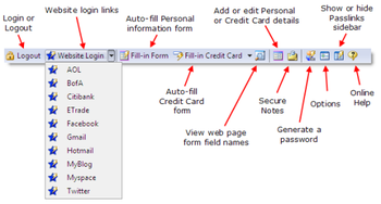 Mirrapass Login and Password Manager screenshot 3