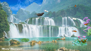 Misty Waterfall screenshot 2
