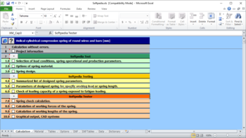 MITCalc - Compression Springs screenshot