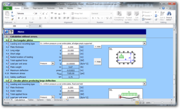 MITCalc - Plates screenshot 3