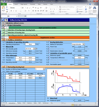 MITCalc - Rolling Bearings Calculation III screenshot 2