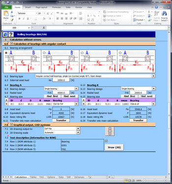 MITCalc - Rolling Bearings Calculation III screenshot 3