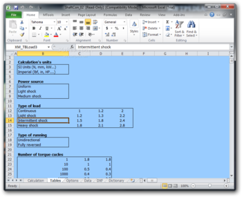 MITCalc - Shaft connection screenshot 2