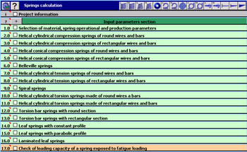 MITCalc - Springs - 15 types screenshot 2