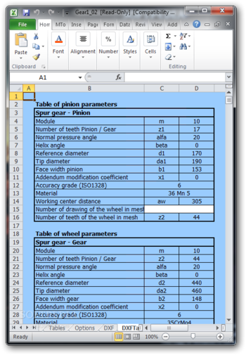 MITCalc - Spur Gearing screenshot 4