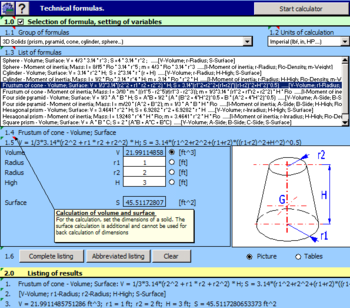MITCalc - Technical Formulas screenshot 3