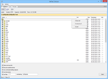 MiTeC DirList screenshot