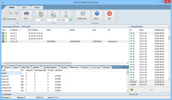 MiTeC Network Scanner screenshot 3