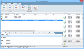 MiTeC Network Scanner screenshot 4