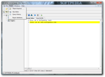 MiTeC SQLite Query screenshot 2