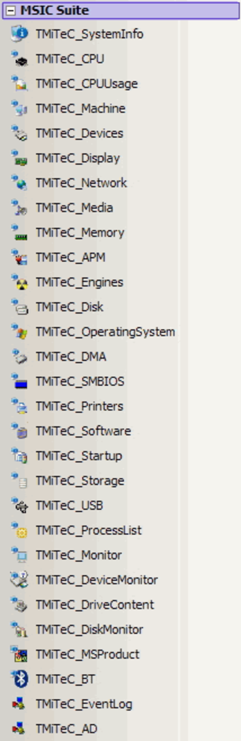 MiTeC System Information Component Suite screenshot 9