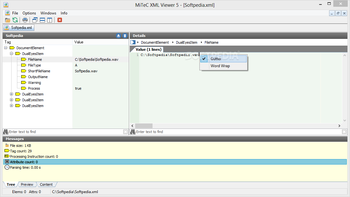 Mitec XML Viewer screenshot