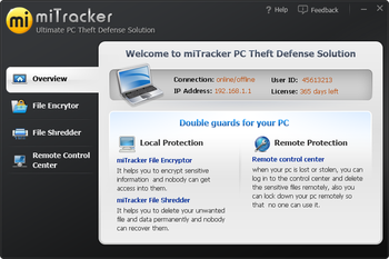 miTracker PC Anti Theft screenshot