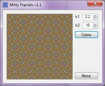 Mitty Fractals screenshot