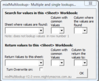 mixlMultilookup screenshot