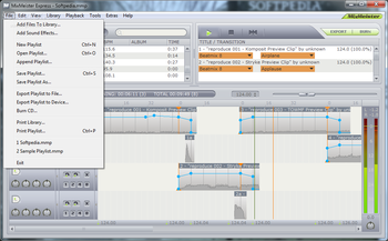 MixMeister Express screenshot 2