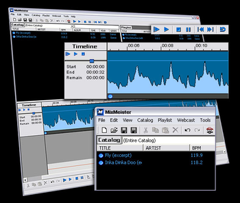 MixMeister screenshot 2