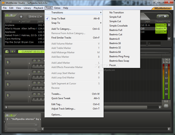 MixMeister Studio screenshot 4