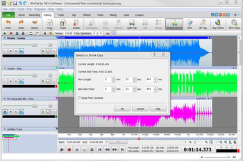 MixPad Free Music Mixer and Studio Recorder screenshot 10