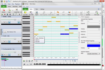 MixPad Free Music Mixer and Studio Recorder screenshot 3