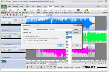 MixPad Free Music Mixer and Studio Recorder screenshot 6