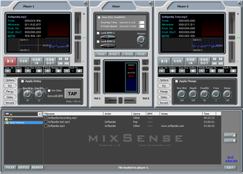 mixSense screenshot