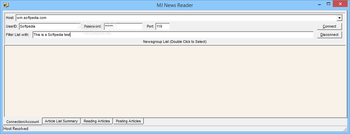 MJ News Reader screenshot