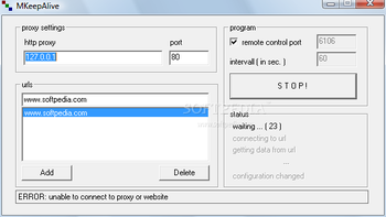 MKeepAlive screenshot